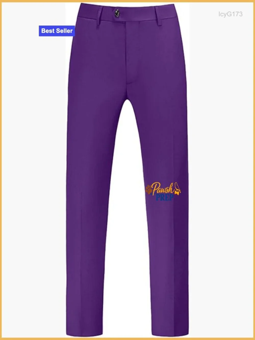 Slim Fit Flat Front Chino Dress Pants Business Wedding